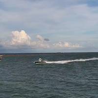 UTMSI Pier, Port Aransas, TX - Gulf (east) view